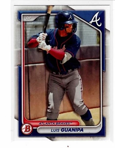 Luis Guanipa Atlanta Braves 2024 Bowman Prospect - Imagen 1 de 2