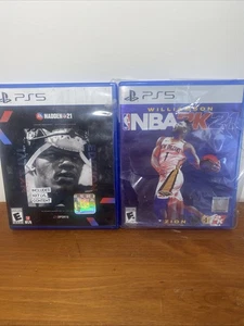 PS5 Madden 21 NXT LVL Edition & NBA 2K21 Sony PlayStation 5 beide BRANDNEU - Bild 1 von 1