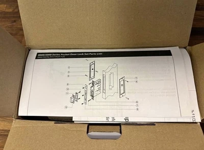 INOX Pocket Door Mortise Lock – FH27SLPD8010-10B –Oil Rubbed Bronze – NEW In Box - Image 1 of 4