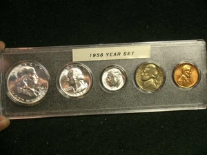 1956 Very Choice BU Philadelphia Mint Year Set non circolato - 56P2 - Foto 1 di 5