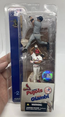 MLB McFarlane Mini-Matchups Figures Series 2: Albert Pujols & Jason Giambi NIB - Image 1 of 4
