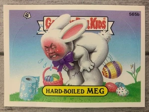 Garbage Pail Kids OS14 GPK Original 14th Series Hard Boiled Meg Card 565b - Picture 1 of 2