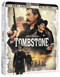 Tombstone Limited Edition Steelbook (4K UHD Blu-ray) Bill Paxton Billy Zane - Picture 1 of 3