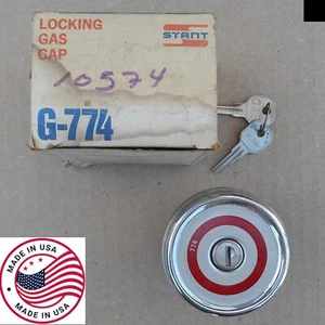 new Stant G-774 locking gas cap 1977-78 Ford F-100 150 250 350 1978 Bronco USA - Foto 1 di 6