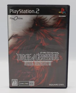Dirge of Cerberus Final Fantasy VII Sony PS2 JP REGION LOCK Good NO US TARIFFS - Picture 1 of 6