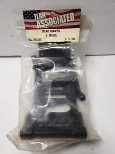 TEAM ASSOCIATED RC Car PARTS REAR Bumper and Brace PN. 25133 New - Picture 1 of 2