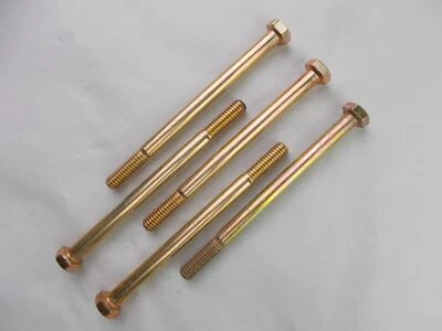 J.B.S Hex Head Bolt 5/16"- 18 x 4-1/2" Long "5 Bolts" Grade 8 Zinc 5/16-18x4-1/2