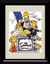 Unframed Simpsons Cast Autograph Promo Print - TV