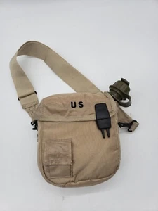 Vtg US Army Collapsible Water Canteen Bladder Bottle w/ Sling Urban Pouch UNICOR - Picture 1 of 7