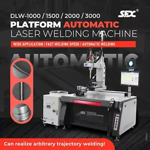 Máquina de soldadura láser industrial SFX 2000 vatios soldadura por trayectoria acoplamiento de cinco ejes - Imagen 1 de 10