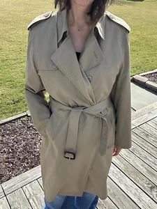 Chaqueta gabardina vintage Hill & Archer clásica convertible TALLA 40R - Imagen 1 de 8