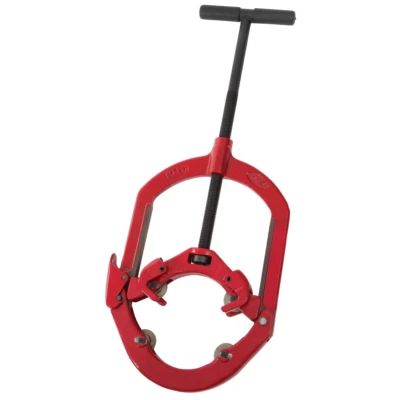Reed H-6 Hinged 4-Wheel Pipe Cutters Cast & Ductile Pipe 4" to 6" Capacity - Image 1 of 3