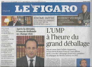 Le Figaro Nr. 21711 27/05/2014 Rout Ps&hollande _ Etui Bygmalion_Eurosceptique - Bild 1 von 4