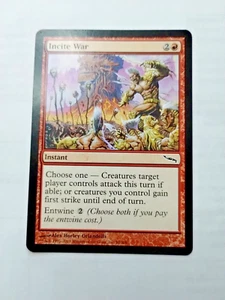 MTG Incite War Mirrodin 96/306 Regular Common - Light Play - Picture 1 of 5