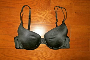 34B ❤️Victoria's Secret ❤️BRA VERY SEXY❤️PADDED ❤️LINED DEMI PERFECT PADS❤️BLACK - Picture 1 of 3