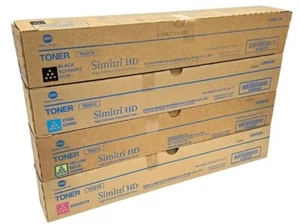 Genuine Konica Minolta TN321 A33K130 A33K230 A33K330 A33K430 CYMK FULL SET - Picture 1 of 1