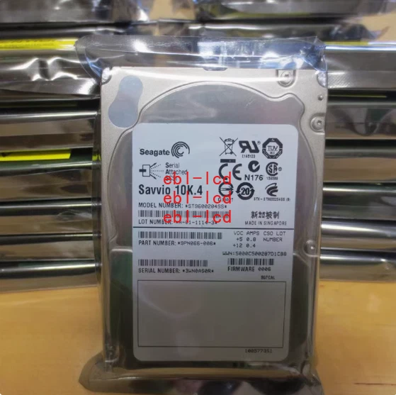 Seagate ST9600204SS 600GB 10K SAS 6Gb/s 2.5" Hard Drive - Image 1 of 1