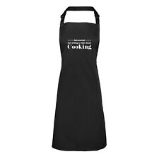 Introverted But Willing To Talk About Cooking Mens Womens Apron