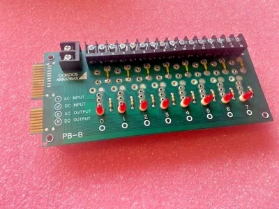 GORDOS ARKANSAS PB-8 DIGITAL I/O MODULE MOUNTING BOARD PB8 - Image 1 of 4