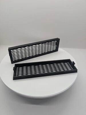 2x - 5.25 inch optical drive bay cover vented mesh . black replacement computer - Image 1 of 3