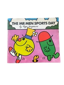 THE MR MEN SPORTS DAY roger hargreaves (paperback) 1977 - Picture 1 of 10
