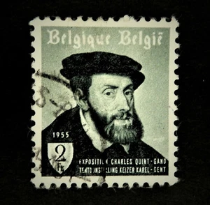 Belgium Stamp 1955 /SG1553 / ICharles V / Used - Picture 1 of 1
