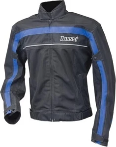 Mossi Jaunt Jacket Size 2XL Black w/Blue Trim Men's Outerwear - Picture 1 of 2