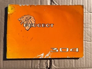 Libretto uso e manutenzione Peugeot 304 - 1978 - Originale - Foto 1 di 20