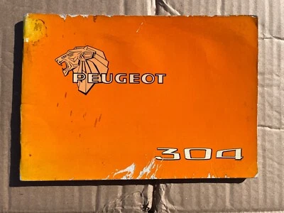 Libretto uso e manutenzione Peugeot 304 - 1978 - Originale - Immagine 1 di 4