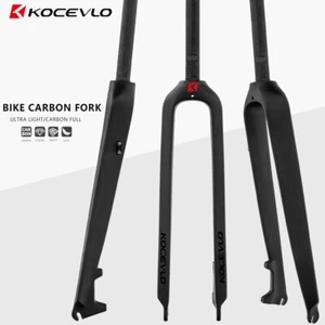 Horquilla de bicicleta MTB de fibra de carbono completa 26/27,5/29" horquillas rígidas para bicicleta 1-1/8" rectas - Imagen 1 de 13