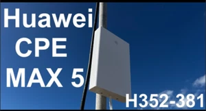 Huawei H352-381 5G CPE MAX 5 POE RJ45 Nano SIM 5.4 Gbps - Picture 1 of 8
