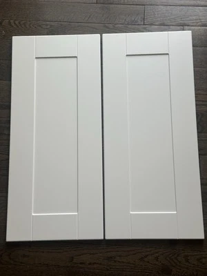 "Puerta rayada IKEA grimslov 2 puertas/esquina blanco roto 602.665.20 Sección 13x30""" Foto 1 de 4