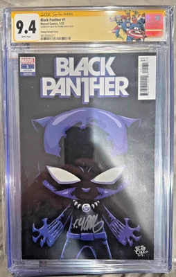 BLACK PANTHER #1 SKOTTIE YOUNG VARIANT FIRST PRINT MARVEL COMICS (2021) NM - Image 1 of 4