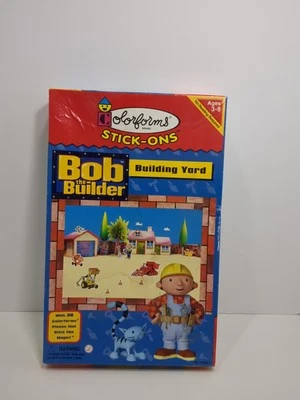 Vintage 2001 Bob the Builder Building Yard Colorforms Stick Ons Pre-owned  - Image 1 of 4