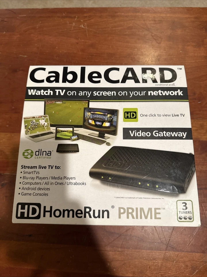 Silicondust HDHR3-CC HD Homerun Prime Cable TV Tuner -  NEW - - Image 1 of 4