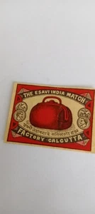 Bag India Matchbox Label Lot 6 - Picture 1 of 1