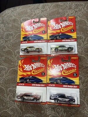 Dodge Dart 1968 Hot Wheels Classics Serie 1 - 3 de 25 - 4 variaciones Foto 1 de 2