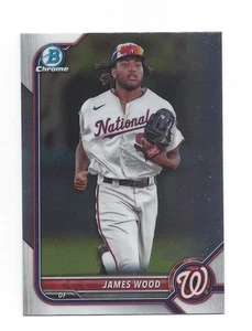 Bowman Draft 2022 cromo James Wood BDC-171 novato .99 Sh Y067 - Imagen 1 de 2