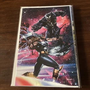 🔥 Thor #27 Mico Suayan Exclusive Virgin Variant Venom NM UNREAD 🔥 - Picture 1 of 6