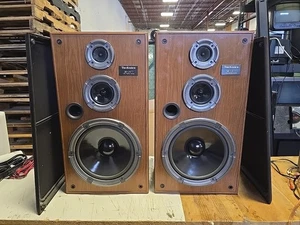 Par (2) Altavoces de Piso Vintage Technics SB-CR77 Probados Funcionando Usados Leer - Imagen 1 de 23