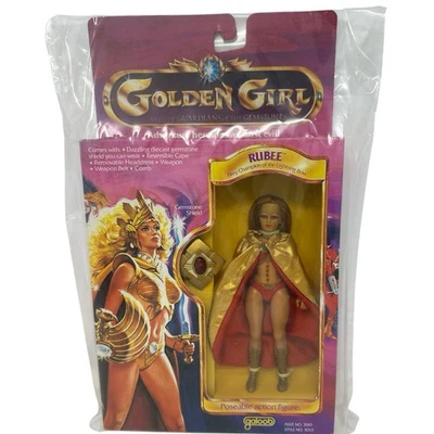 Vintage Golden Girl and the Guardians of the Gemstones Rubee Action Figure 1984 - Image 1 of 4