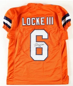 P.J. Locke Autograph Custom Jersey. (JSA Certified) Denver Broncos - Picture 1 of 3