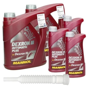 Aceite de transmisión automática 11 L Mannol Dexron III automático Plus MB 236.1 VOITH G.607 - Imagen 1 de 4