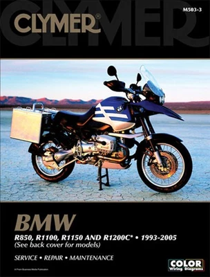 Clymer Shop Manuais Cm5033 Clymer Manual Compatível Para BMW R850 R1100 R1150 - Imagem 1 de 4