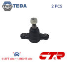 2X Ctr Front Lower Suspension Ball Joint Pair Cb0185 L For Kia Opirus 3.5 149Kw