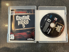 Guitar Hero 5 Sony PlayStation 3 Complete CIB W/Manual
