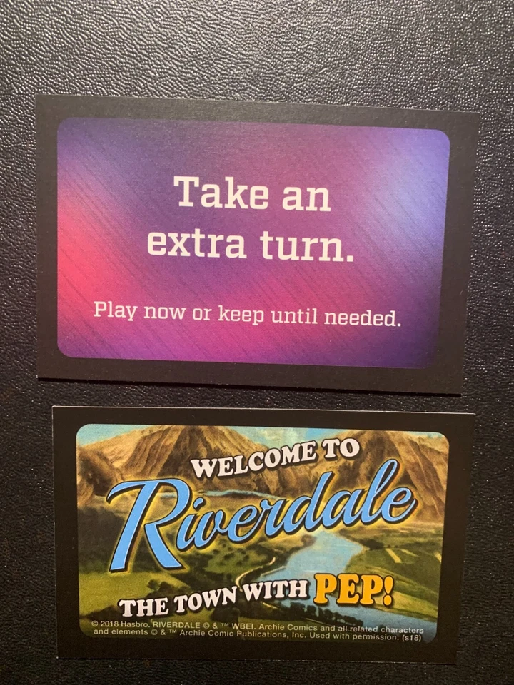 CLUE  RIVERDALE   Intrigue Cards   YOU PICK   Game Replacement Cards - Image 1 of 2