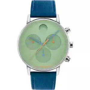 MEN'S MOVADO FACE CHRONOGRAPH AUTOMATIC WATCH - Picture 1 of 7