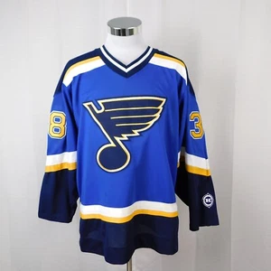 NHL St. Louis Blues KOHO 38 Pavol Demitra Hockey Jersey - Medium #6644 - Picture 1 of 16
