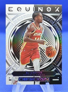 2022-23 Panini Obsidian Equinox 62/99 AJ Griffin #37 Rookie RC Atlanta Hawks - Picture 1 of 2